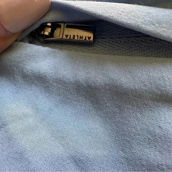 Athleta Womens Brooklyn Fully Lined Jogger Athletic Gym Zip Pocket Pants Sz 10 - Picture 8 of 10